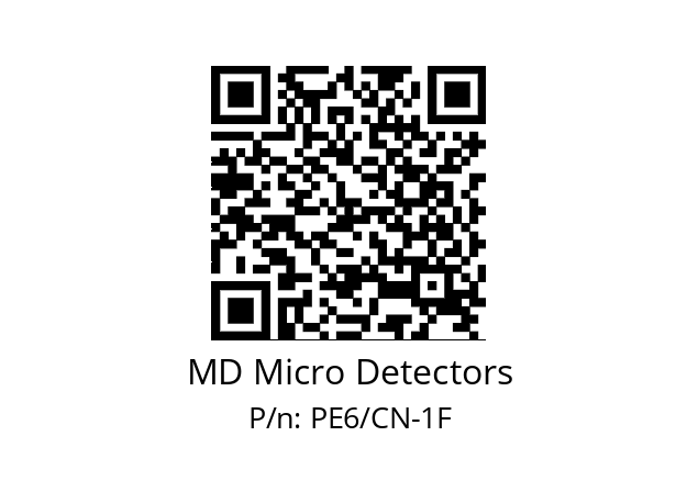   MD Micro Detectors PE6/CN-1F