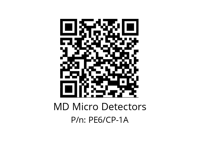   MD Micro Detectors PE6/CP-1A