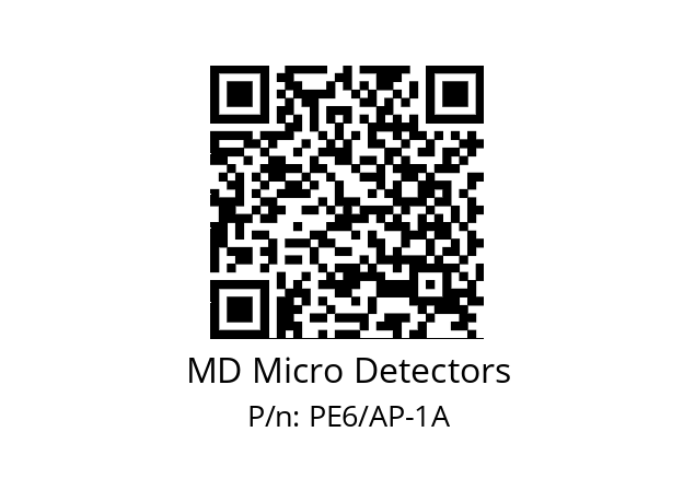   MD Micro Detectors PE6/AP-1A