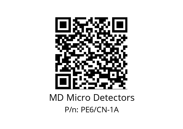   MD Micro Detectors PE6/CN-1A