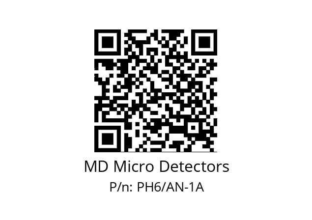   MD Micro Detectors PH6/AN-1A