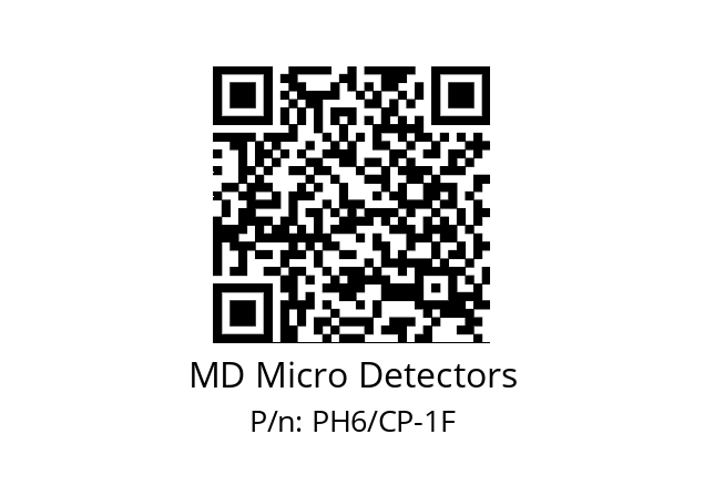   MD Micro Detectors PH6/CP-1F