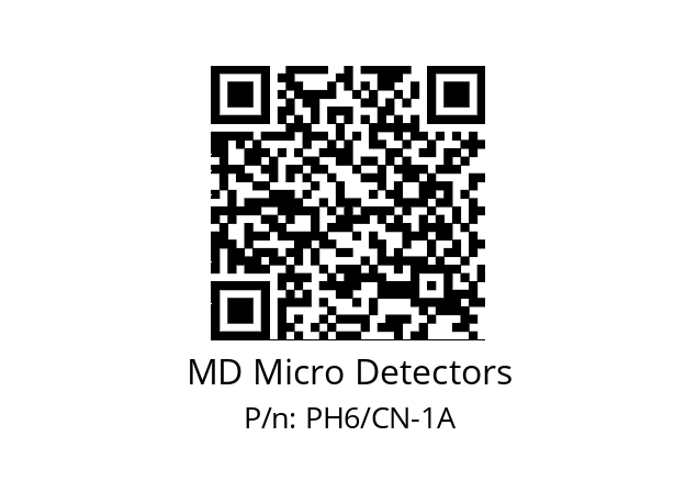   MD Micro Detectors PH6/CN-1A