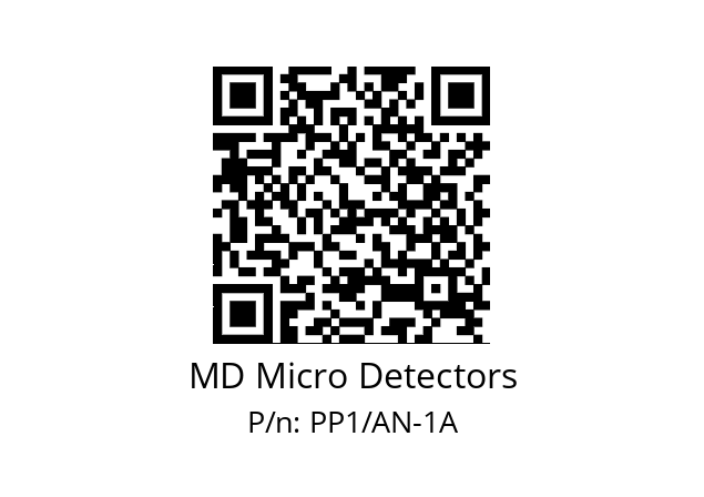   MD Micro Detectors PP1/AN-1A