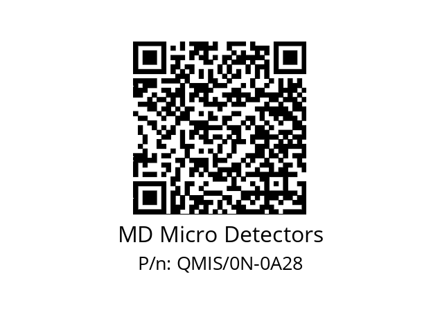   MD Micro Detectors QMIS/0N-0A28