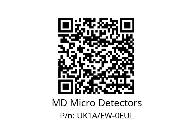   MD Micro Detectors UK1A/EW-0EUL