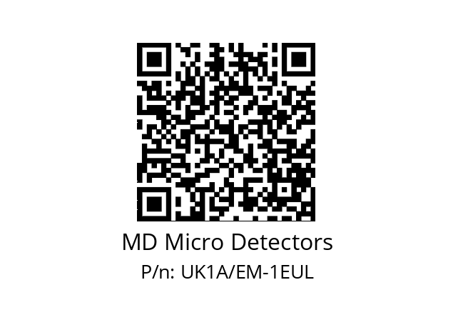   MD Micro Detectors UK1A/EM-1EUL