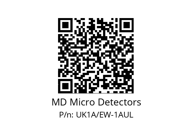   MD Micro Detectors UK1A/EW-1AUL