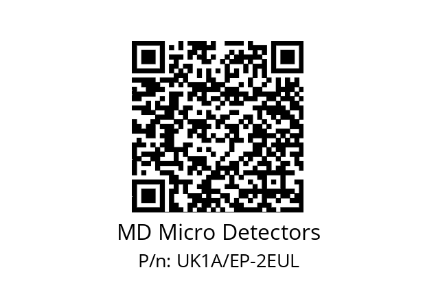   MD Micro Detectors UK1A/EP-2EUL