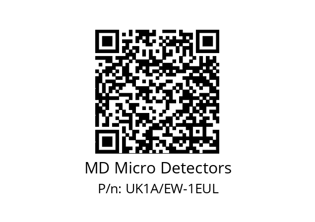   MD Micro Detectors UK1A/EW-1EUL