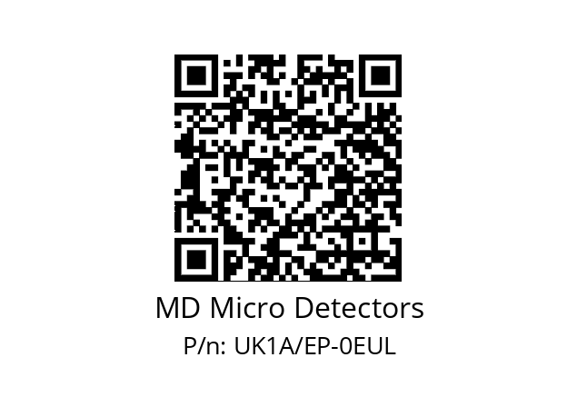   MD Micro Detectors UK1A/EP-0EUL