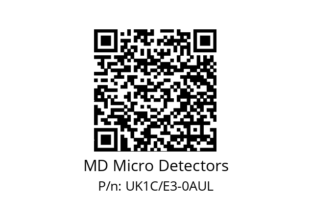   MD Micro Detectors UK1C/E3-0AUL