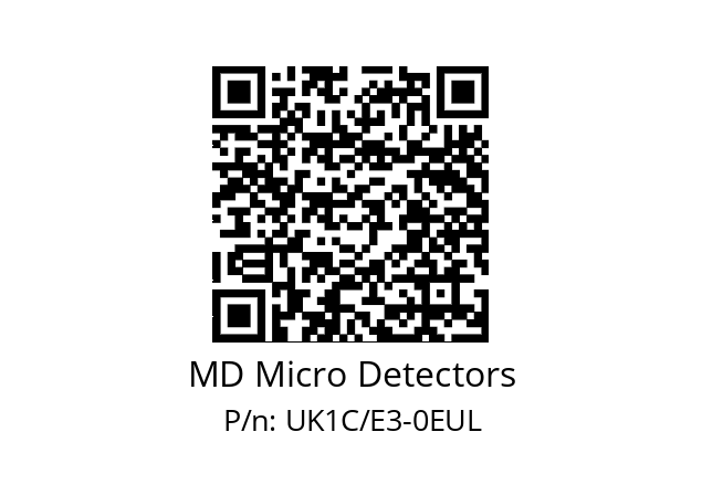   MD Micro Detectors UK1C/E3-0EUL