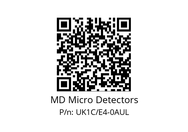   MD Micro Detectors UK1C/E4-0AUL