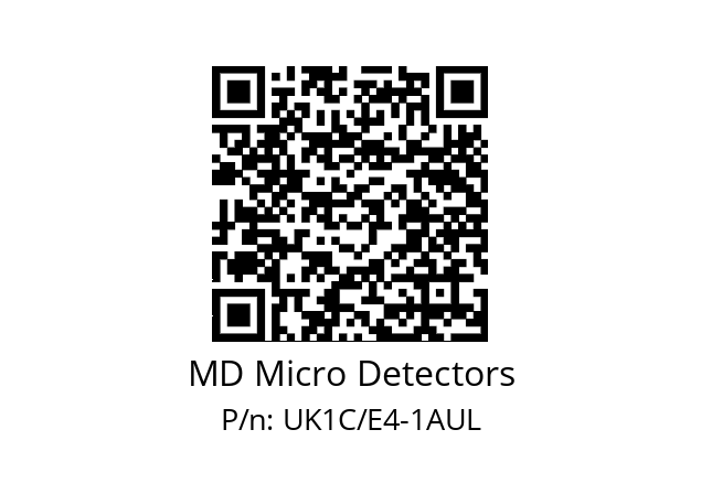   MD Micro Detectors UK1C/E4-1AUL