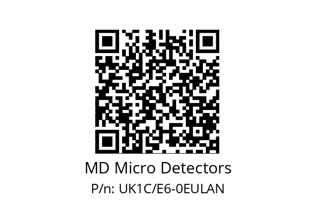   MD Micro Detectors UK1C/E6-0EULAN