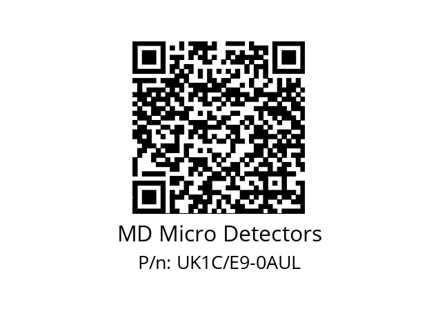   MD Micro Detectors UK1C/E9-0AUL