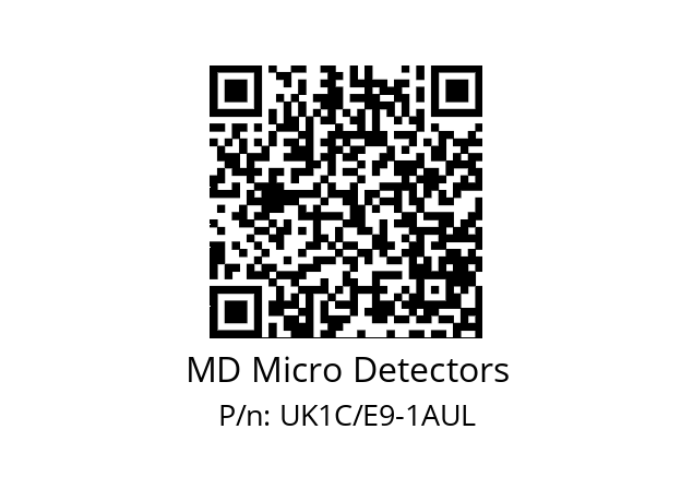   MD Micro Detectors UK1C/E9-1AUL