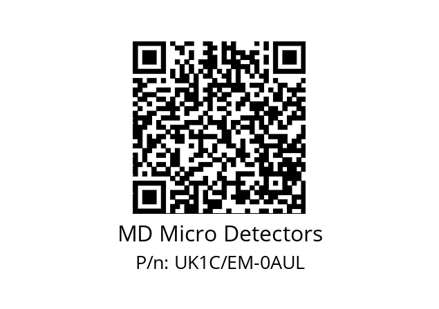   MD Micro Detectors UK1C/EM-0AUL