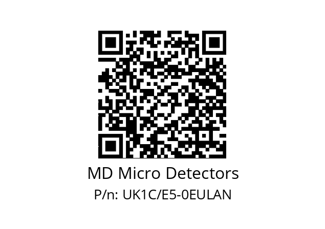   MD Micro Detectors UK1C/E5-0EULAN