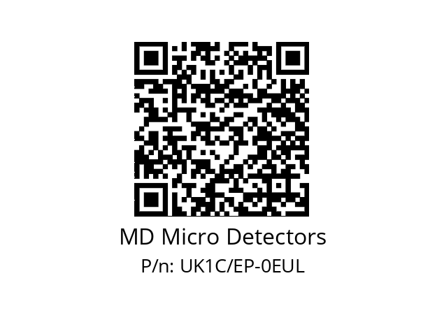   MD Micro Detectors UK1C/EP-0EUL