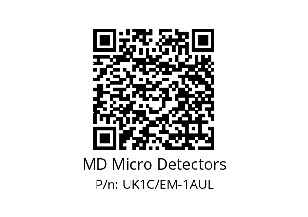   MD Micro Detectors UK1C/EM-1AUL