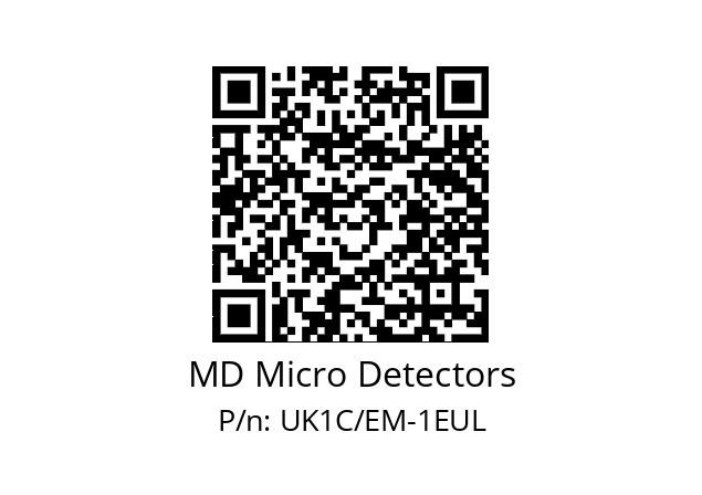   MD Micro Detectors UK1C/EM-1EUL