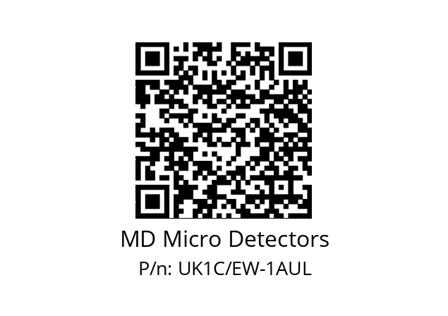   MD Micro Detectors UK1C/EW-1AUL