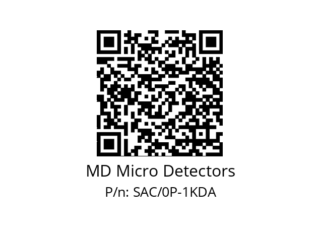   MD Micro Detectors SAC/0P-1KDA