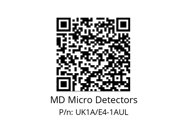   MD Micro Detectors UK1A/E4-1AUL