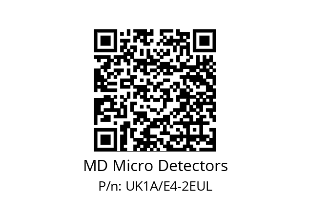   MD Micro Detectors UK1A/E4-2EUL