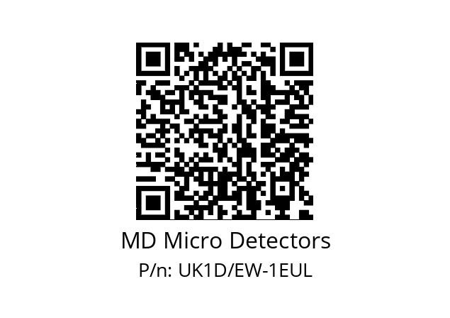   MD Micro Detectors UK1D/EW-1EUL