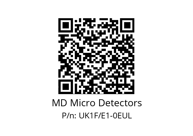   MD Micro Detectors UK1F/E1-0EUL