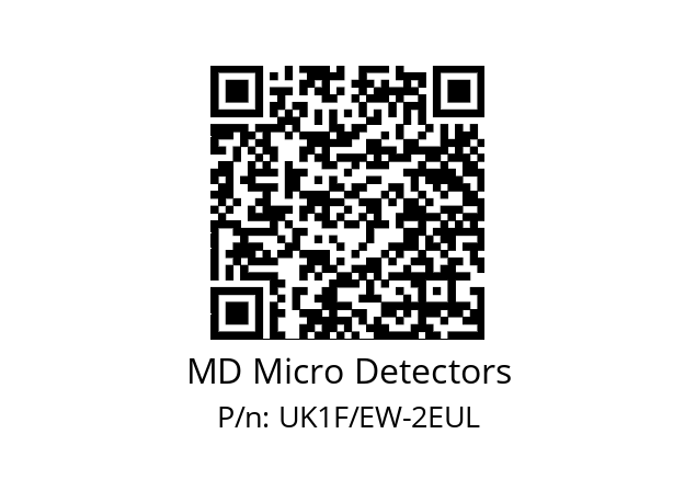   MD Micro Detectors UK1F/EW-2EUL