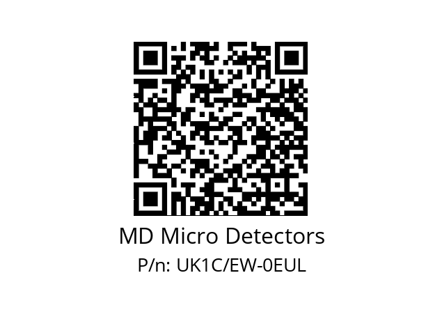   MD Micro Detectors UK1C/EW-0EUL