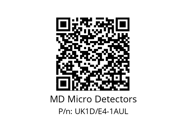   MD Micro Detectors UK1D/E4-1AUL