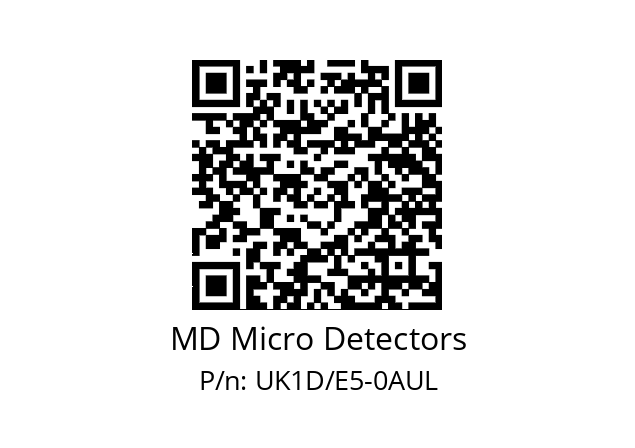   MD Micro Detectors UK1D/E5-0AUL