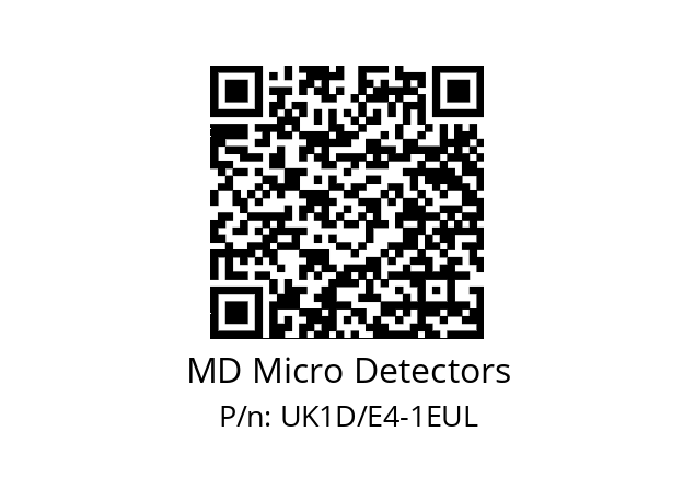   MD Micro Detectors UK1D/E4-1EUL