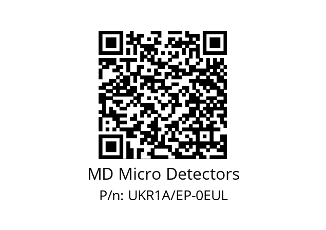   MD Micro Detectors UKR1A/EP-0EUL