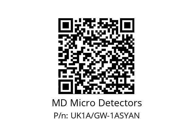   MD Micro Detectors UK1A/GW-1ASYAN