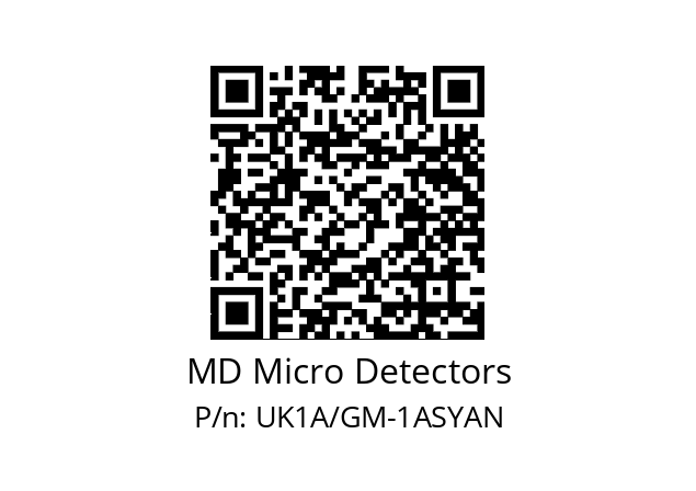   MD Micro Detectors UK1A/GM-1ASYAN