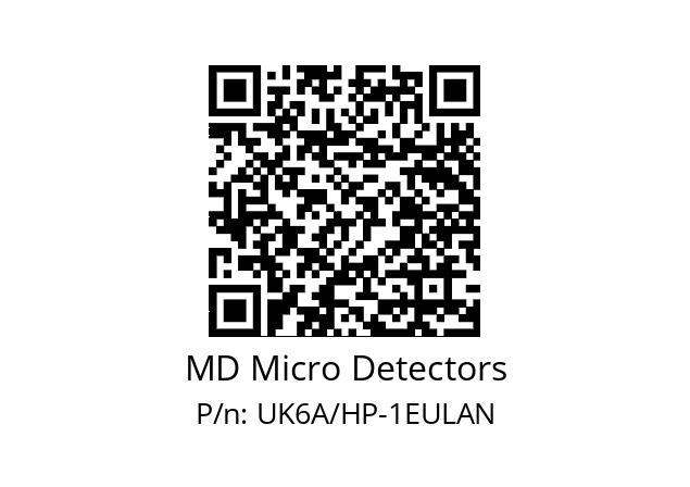   MD Micro Detectors UK6A/HP-1EULAN