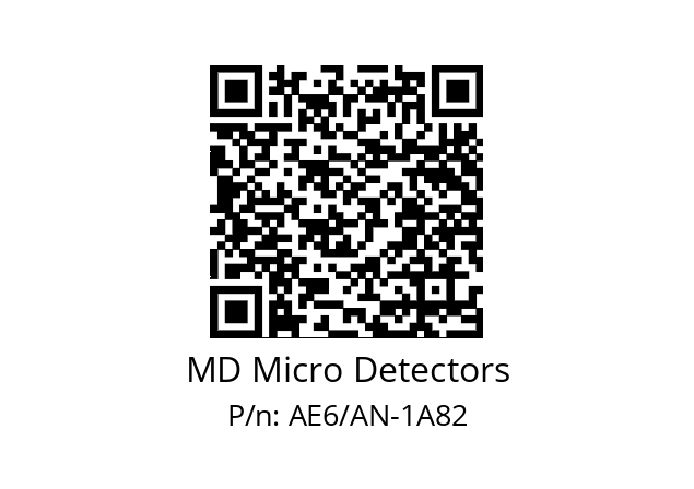   MD Micro Detectors AE6/AN-1A82