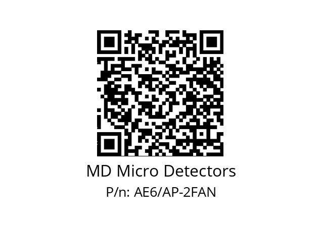   MD Micro Detectors AE6/AP-2FAN