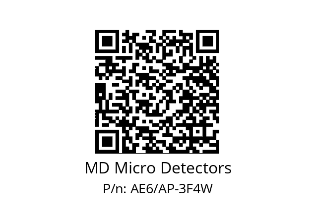   MD Micro Detectors AE6/AP-3F4W