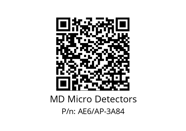   MD Micro Detectors AE6/AP-3A84