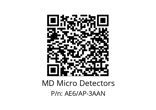   MD Micro Detectors AE6/AP-3AAN