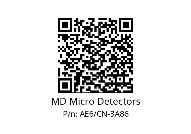   MD Micro Detectors AE6/CN-3A86