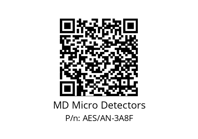   MD Micro Detectors AES/AN-3A8F