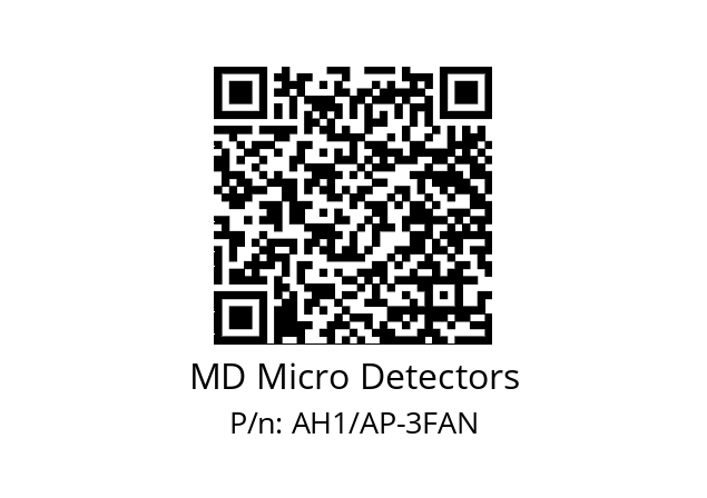   MD Micro Detectors AH1/AP-3FAN